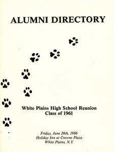 25th Reunion booklet